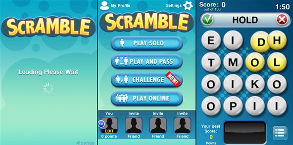 scramble with friends