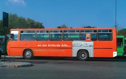marketing on buses