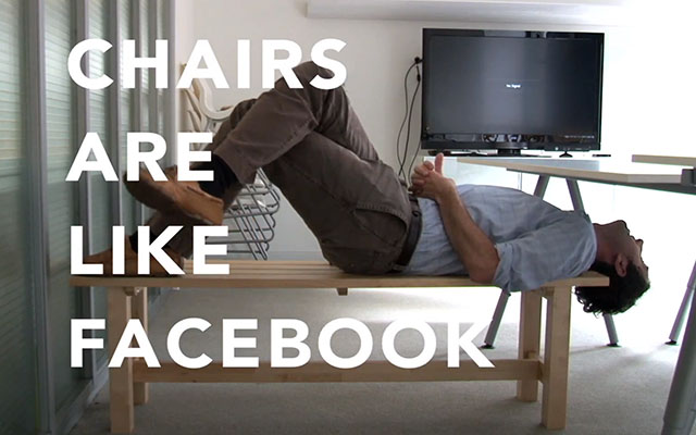 facebook chairs tv spot