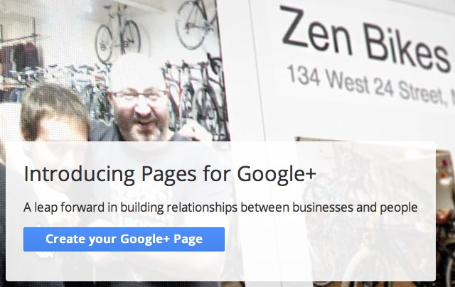 introducing pages for google+