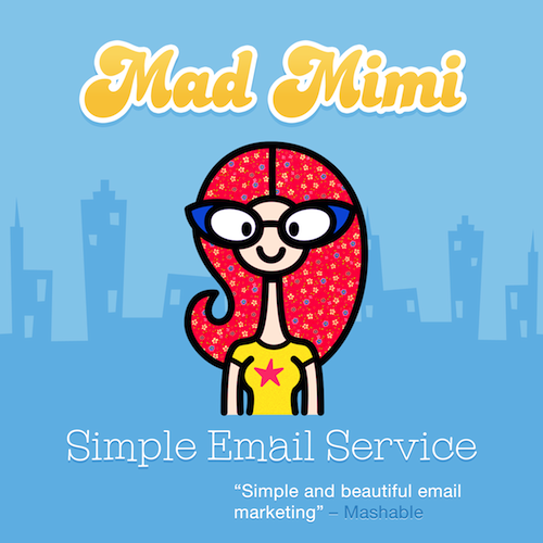 mad mimi email newsletters