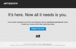 First Look at New Myspace.com