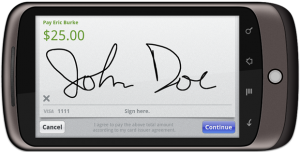 square android signature