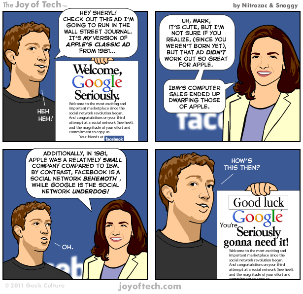 joy of tech zuckerberg facebook google